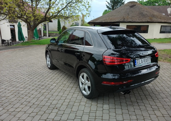 Audi Q3 cena 57900 przebieg: 137500, rok produkcji 2015 z Lubliniec małe 742
